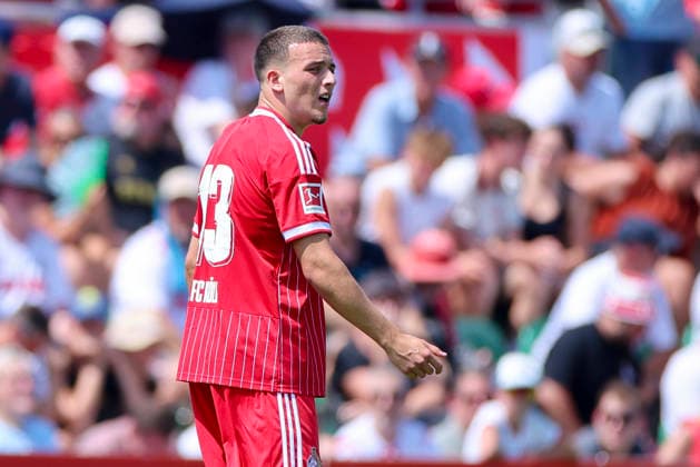 Said El Mala of 1 FC Köln gestures, Friendly match, 1 FC Köln vs. Hertha BSC Berlin, Koasastadion on July 31, 2026, in St. Johann in Tirol, Austria. Photo by Marco Steinbrenner, DeFodi Images. Said El Mala of 1 FC Köln gestures, Friendly match, 1 FC Köln vs. Hertha BSC Berlin, Koasastadion, July 31, 2026, in St. Johann in Tirol, Austria. Photo by Marco Steinbrenner, DeFodi Images