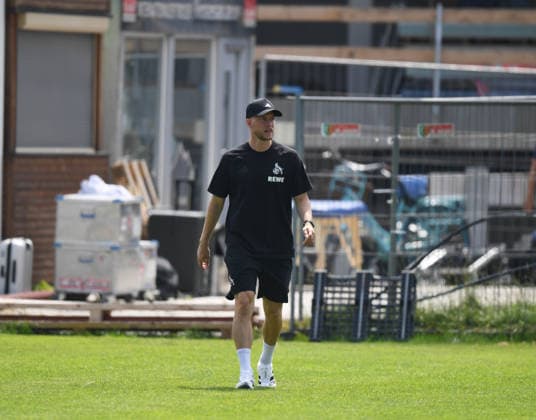 July 31, 2026, xophax, Soccer, Bundesliga 1, 1. FC Köln Training Camp: 1. FC Köln team in Kitzbühel; training in Sankt Johann; friendly match in St. Johann in Tirol against Hertha BSC; 1. FC Köln; Hertha; Coach Rene Wagner; 1. FC Köln; Kitzbühel