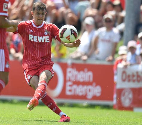 July 31, 2026, xophax, Soccer, Bundesliga 1, 1. FC Köln Training Camp: 1. FC Köln team in Kitzbühel; training in Sankt Johann; friendly match in Sankt Johann in Tirol against Hertha BSC; 1. FC Köln; Hertha; Paul Okon; Engstler; 1. FC Köln; Kitzbühel