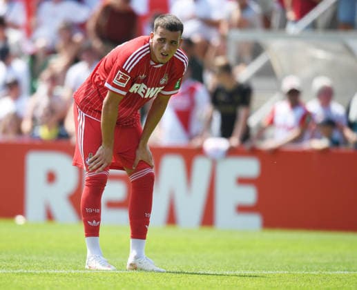 July 31, 2026, xophax, Soccer, Bundesliga 1, 1 FC Köln Training Camp: 1 FC Köln team in Kitzbühel; training in Sankt Johann; friendly match in Sankt Johann in Tirol against Hertha BSC; 1 FC Köln; Hertha; Said El Mala; 1 FC Köln; Kitzbühel