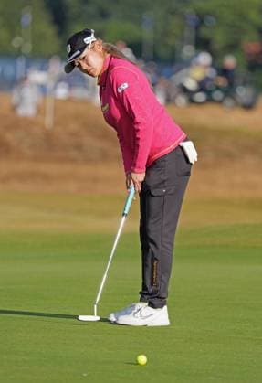 Golf, Women, the British Open at Lytham