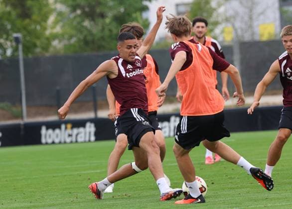 July 31, 2026 Soccer 2 Bundesliga 2026–2027 Season 1 FC Nuremberg Nuremberg FCN Club Training Sports Photo Zink DoGe xdoxgex Ioannis Masouras 21, 1 FC Nuremberg FCN Marko Soldic 16, 1 FC Nuremberg FCN