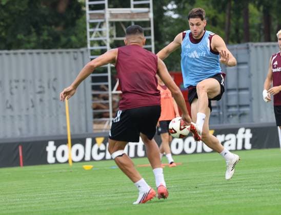 July 31, 2026 Soccer 2 Bundesliga 2026–2027 Season 1 FC Nuremberg FCN Club Training Sports Photo Zink DoGe xdoxgex Styopa Mkrtchyan 5, 1 FC Nuremberg FCN Ioannis Masouras 21, 1 FC Nuremberg FCN