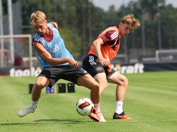 July 31, 2026 Soccer 2 Bundesliga 2026–2027 Season 1 FC Nuremberg FCN Club Training Sports Photo Zink DoGe xdoxgex Marko Soldic 16, 1 FC Nuremberg FCN Tim Janisch 32, 1 FC Nuremberg FCN