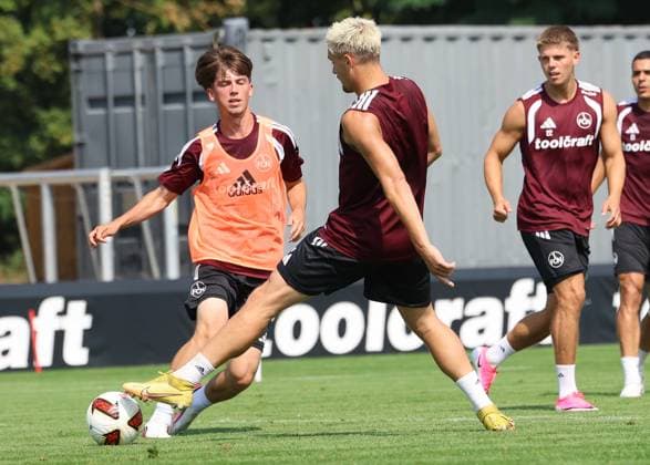 July 31, 2026 Soccer 2 Bundesliga 2026–2027 Season 1 FC Nuremberg Nuremberg FCN Club Training Sports Photo Zink DoGe xdoxgex Marc Kornwachs Barjuan 35, 1 FC Nuremberg FCN Sigurd Haugen 9, 1 FC Nuremberg FCN
