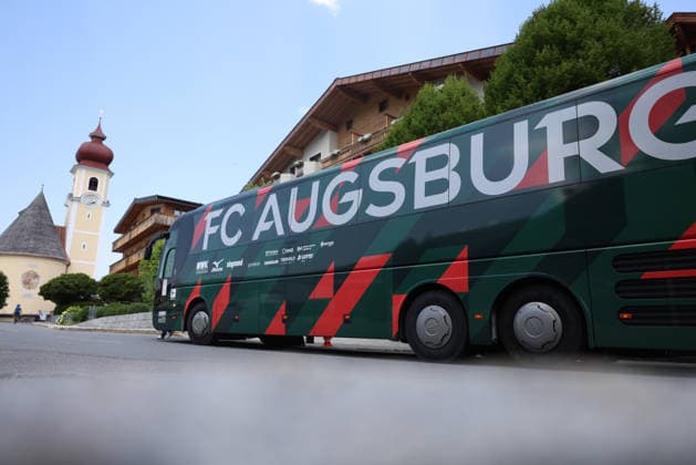 Football, Bundesliga 1, FC Augsburg, training camp in Achenkirch