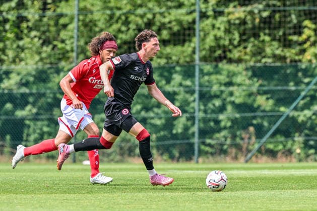 Football, friendly match, Standard Liege v Arminia Bielefeld