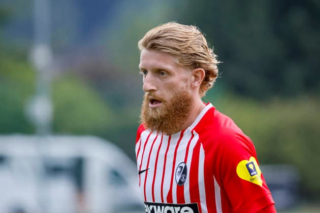 Niklas Beste, SC Freiburg, 19, Austria, soccer, friendly match, 2026–2027, vs., July 31, 2026, Schruns Soccer Field, Austria Copyright: xGrantxHubbsx