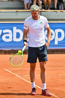 Men s Tennis 1st Bundesliga: TC Augsburg Siebentisch vs. TK GW Mannheim, July 31, 2026, AUGSBURG, GERMANY, July 31. Pictured: Jerome KYM of TC GW Mannheim during the Men’s 1st Bundesliga match between TC Augsburg and TK GW Mannheim on Matchday 6. Copyright: xBEAUTIFULxSPORTS Goldbergx
