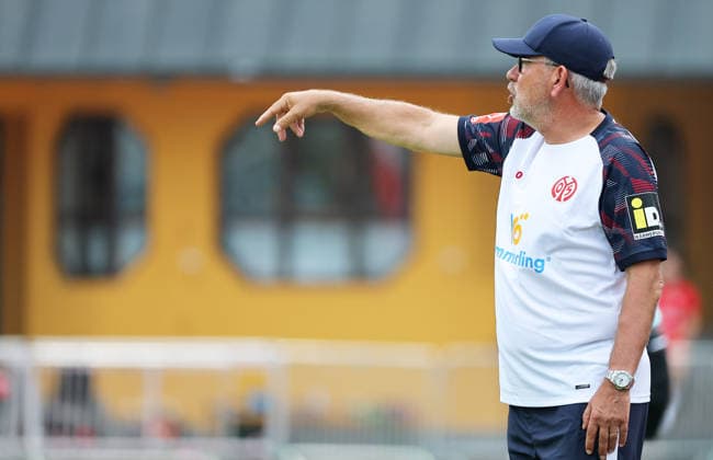 SOCCER - Mainz vs Al-Ahli, test match KUFSTEIN,AUSTRIA,31.JUL.26 - SOCCER - 1. DFL, 1. Deutsche Bundesliga, UAE Pro League, 1. FSV Mainz 05 vs Shabab Al-Ahli, test match. Image shows head coach Urs Fischer (Mainz).  GEPAxpictures xThomasxBachun
