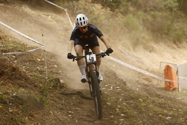 July 31, 2026, Monteceneri, Monte Ceneri, 2026 UEC MTB European Championship XCR Team Relay Final—Cross-Country Team Relay—Estibaliz Sagardoy Zunzarren 4B ESP, Elite Women, Monteceneri, Monte Ceneri, Ticino, Switzerland Copyright: xJustPictures.ch FrancescoxMinghettix jp-en-FrMi-_NG_0101