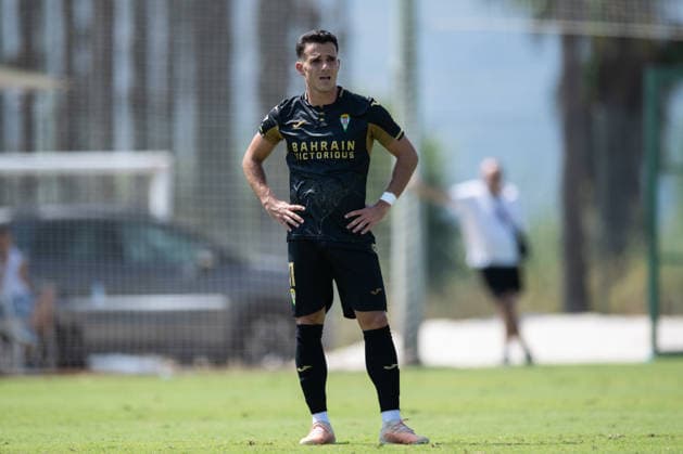 Diego Bri of Córdoba during a preseason friendly match between Elche CF and Córdoba CF played in Oliva, Valencia, on July 31, 2026, in Spain (Oliva, Valencia, Spain) Copyright: xVicentexVidalx xAgenciaxLOFx