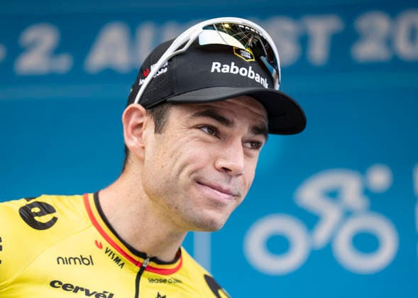 DENMARK PostNord Danmark Rundt Stage 3 Wout Van Aert of Team Visma Lease a Bike won Stage 3 of the PostNord Danmark Rundt on Friday, July 31, 2026. The stage is 202.9 kilometers long and runs from Fredericia to Vejle. Photo: Henning Bagger, Ritzau Scanpix, Vejle, Denmark  Copyright: HenningxBagger HenningxBaggerx spdk20260731-185034-L