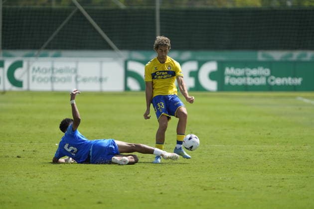 during the friendly match between Las Palmas UD and Neom SC, played at the Marbella Football Center on July 31, 2026, in Spain Spain Copyright: xCristobalxOrtegax xAgenciaxLOFx