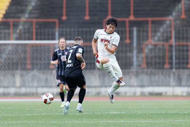Football, Bavarian Regional League, FC Augsburg II v TSV Landsberg