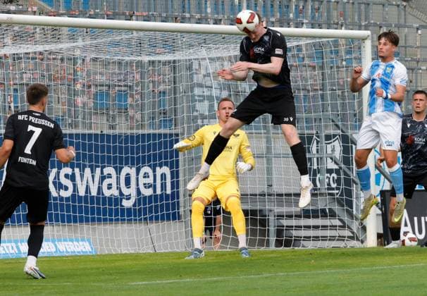 CFC vs. BFC Preussen, July 31, 2026, Chemnitz, eins Stadium on Gellertstrasse, Sports, Soccer, Northeast Regional League 2026–2027, Matchday 2, CFC, CFC vs. BFC Preussen, Lenny Stein in action, Chemnitz, Saxony, Germany