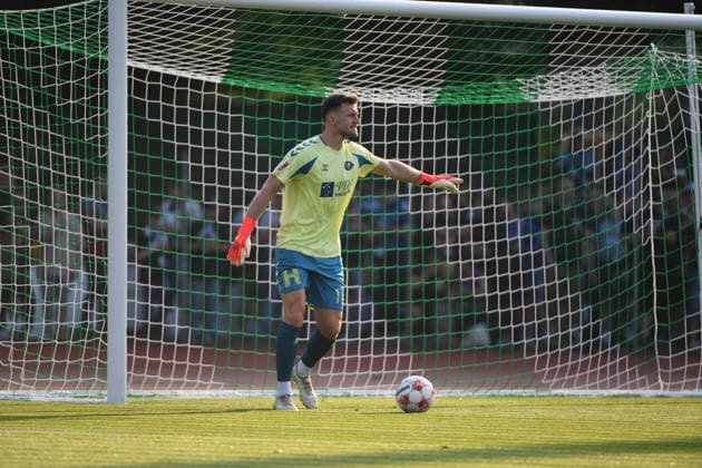July 31, 2026, GER, Soccer, Regionalliga Nord, Matchday 1, 2026–2027 Season, Bremen, 11th Place, SV Werder Bremen II U23 vs. VfB Oldenburg, Jhonny PEITZMEIER in goal for VfB Oldenburg 1, Bremen, 11th Place, Bremen, Germany Copyright: xnordphotoxGmbHx xRojahnx