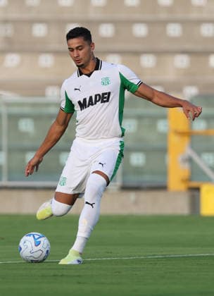 Sassuolo™s Simone Cinquegrano during the friendly match soccer match between Sassuolo and Folgore Caratese at the Enzo Ricci Stadiium in Sassuolo, Italy - Friday, July 31, 2026. - Soccer.  Copyright: xGiannixSantandrea LaPressex