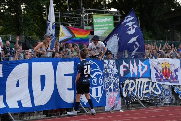 Soccer I Men s I 2026–2027 Season I Regionalliga Nord I Matchday 1 I SV Werder Bremen U23 vs. VfB Oldenburg I July 31, 2026 Goal by Marc Schröder 20, VfB Oldenburg, Bremen Stadium Grounds, Field 11, Bremen, Germany Copyright: xLobeca JonasxBoningx
