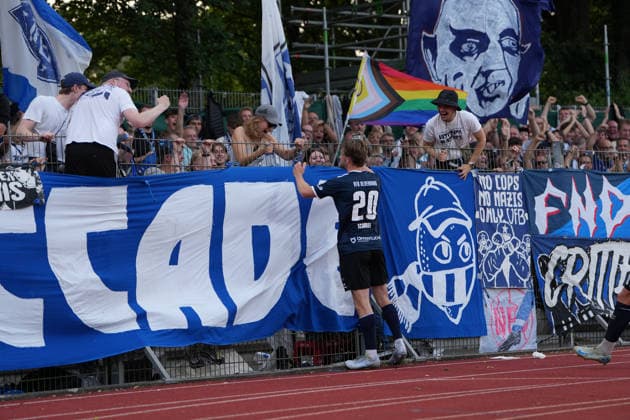 Soccer I Men s I 2026–2027 Season I Regionalliga Nord I Matchday 1 I SV Werder Bremen U23 vs. VfB Oldenburg I July 31, 2026 Goal by Marc Schröder 20, VfB Oldenburg, Bremen Stadium Grounds, Field 11, Bremen, Germany Copyright: xLobeca JonasxBoningx