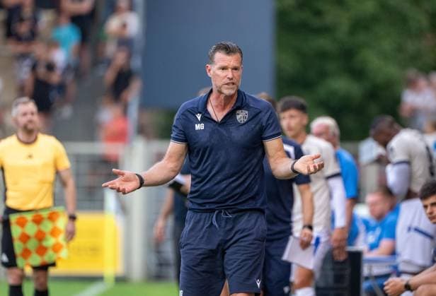 Soccer, Men s, 2026–2027 Season, Regionalliga Northeast, Matchday 2, SV Babelsberg 03 vs. FC Carl Zeiss Jena, Coach Marco Grote (FC Carl Zeiss Jena), July 31, 2026, Copyright: xMatthiasxKochx