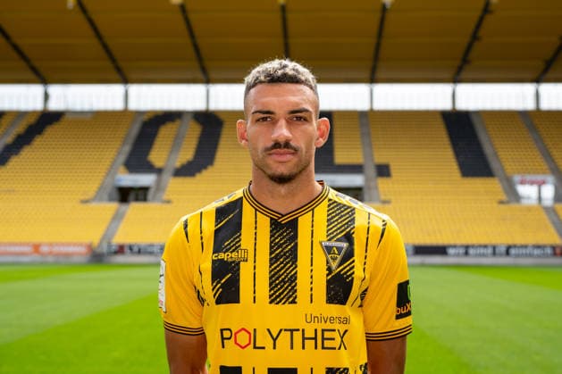 Mika Hanrath s TSV Alemannia Aachen 1900 e.V., 3rd Division, Photo Shoot 2026–2027, GER, TSV Alemannia Aachen 1900 e.V., 3rd Division, Photo Shoot 2026–2027, GER, TSV Alemannia Aachen 1900 e.V., 3rd Division, Photo Shoot 2026–2027, Aachen Copyright: xEibner-Pressefoto J.xDerondeaux EP_JDU