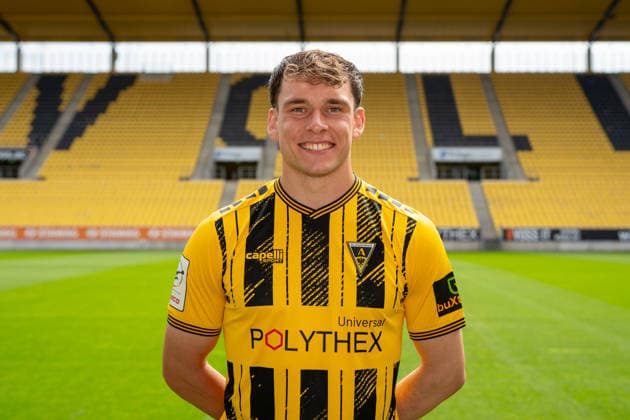 Marius Wegmann, TSV Alemannia Aachen 1900 e.V., 3rd Division, Photo Shoot 2026–2027, GER, TSV Alemannia Aachen 1900 e.V., 3rd Division, Photo Shoot 2026–2027, GER, TSV Alemannia Aachen 1900 e.V., 3rd Division, Photo Shoot 2026–2027, Aachen Copyright: xEibner-Pressefoto J.xDerondeaux EP_JDU