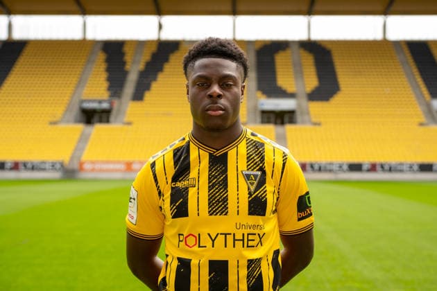 Ken Izekor, TSV Alemannia Aachen 1900 e.V., 3rd Division, Photo Shoot 2026–2027, GER, TSV Alemannia Aachen 1900 e.V., 3rd Division, Photo Shoot 2026–2027, GER, TSV Alemannia Aachen 1900 e.V., 3rd Division, Photo Shoot 2026–2027, Aachen Copyright: xEibner-Pressefoto J.xDerondeaux EP_JDU