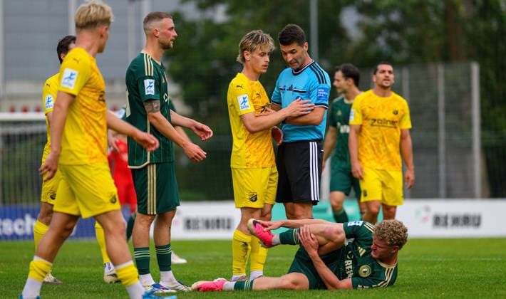 July 31, 2026 Soccer Season 2026–2027 Bavarian Regional League Matchday 02 SC Eltersdorf vs. DJK Vilzing JoTe xjoxtex Tom Feulner 23, SC Eltersdorf Josef Gottmeier 14, DJK Vilzing: Andreas Dinger; Referee: Felix Rippert 42, SC Eltersdorf