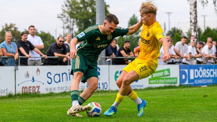 July 31, 2026, 2026–2027 Soccer Season, Bavarian Regional League, Matchday 02: SC Eltersdorf vs. DJK Vilzing, JoTe xjoxtex, Moritz Fischer 15, SC Eltersdorf, Max Meyer 21, DJK Vilzing