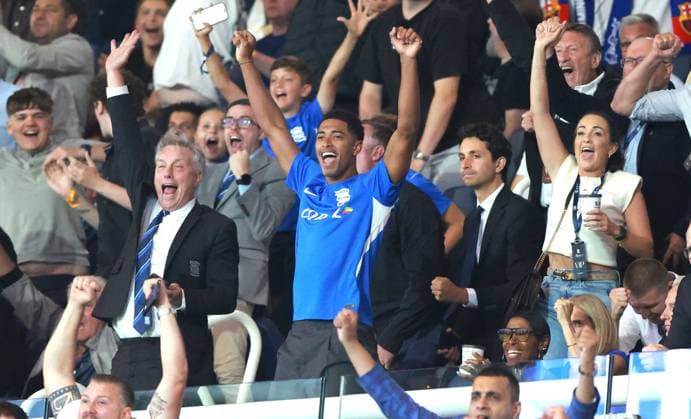 Football: Jude Bellingham attends his former club Birmingham City’s friendly against FC Barcelona