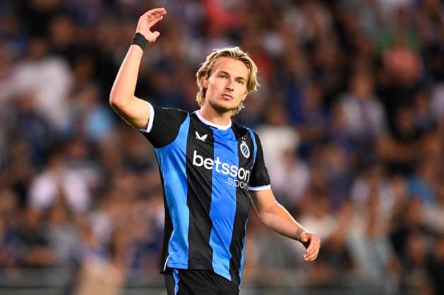 Club Brugge v Royale Union Saint-Gilloise - Volkswagen Supercup 2026 BRUGGE, BELGIUM - JULY 31 : Vermant Romeo forward of Club Brugge during the Volkswagen Supercup 2026 match between Club Brugge and Royale Union Saint-Gilloise on July 31, 2026 in Brugge, Belgium, 31 07 2026 Brugge Belgium  Copyright: xTomasxSiskx