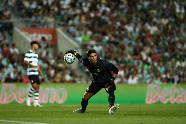 July 31, 2026, Faro, Faro, Portugal: JOoÆ’O VIRGINIA of Sporting CP seen in action during the Pre-Season Friendly match between Sporting CP and Nottingham Forest at Estadio do Algarve on July 31 2026, in Faro, Portugal. Faro Portugal - ZUMAa269 20260731_zsp_a269_043 Copyright: xSandroxAlemaox