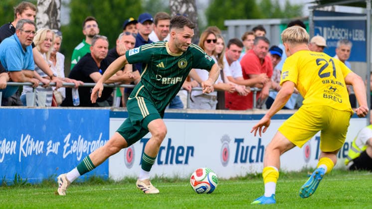 July 31, 2026 Soccer Season 2026–2027 Bavarian Regional League Matchday 02 SC Eltersdorf vs. DJK Vilzing JoTe xjoxtex Moritz Fischer 15, SC Eltersdorf Max Meyer 21, DJK Vilzing