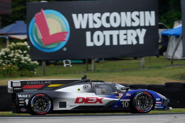 July 31, 2026, Elkhart Lake, Wisconsin, USA: The 10 Wayne Taylor Racing Cadillac GTP, driven by Ricky Taylor and Filipe Albuquerque, during Free Practice 1 at Road America in Elkhart Lake, Wisconsin. Elkhart Lake USA - ZUMAd212 20260731_zsp_d212_012 Copyright: xRichardxDolex