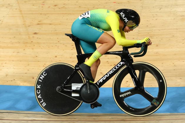 July 31, 2026, Glasgow, Scotland, Great Britain: GEORGIA BAKER of Australia in the Track cycling, Rad, Radsport, Bahnrad, Bahn Women s 10km Scratch Race Final of the Commonwealth Games Glasgow 2026 in Glasgow, Scotland. Glasgow Great Britain - ZUMAc179 20260731_zep_c179_279 Copyright: xMickaelxChavetx