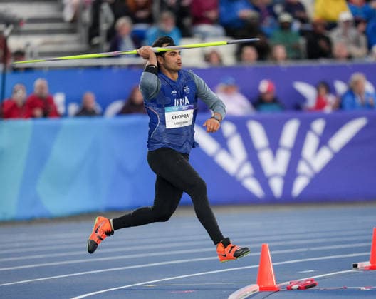 July 31, 2026, Glasgow, Scotland, United Kingdom: Glasgow, Scotland, United Kingdom. Neeraj Chopra (India) in action during the menÃ¢â‚¬â ¢s javelin throw final at the Commonwealth Games 2026 at Scotstoun Stadium. Commonwealth Games Glasgow 2026  - ZUMAk197 20260731_zsp_k197_006 Copyright: xRanjithxKumarx