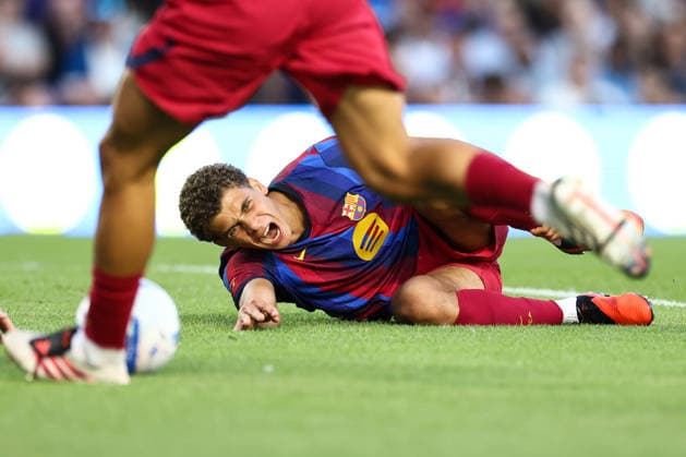 Birmingham City gegen Barcelona, 31. Juli 2026, Birmingham, Vorbereitungsspiel: Birmingham City gegen Barcelona, Hazma Abdelkarim von Barcelona, Foto: Jacques Feeney, Abseits, Birmingham, Großbritannien  Copyright: xJacquesxFeeneyx xOffsidexOffside