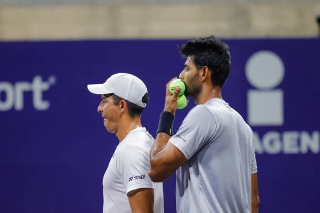 LOS CABOS TENNIS OPEN 2026 LOS CABOS TENNIS OPEN 2026 GONZALO ESCOBAR NIKI KALIYANDA VS. FINN REYNOLDS JAMES WATT 07 31 2026 LOS CABOS, MEXICO Action photo of Gonzalo Escobar and Niki Kaliyanda during the semifinal match at the 2026 Los Cabos Tennis Open at the Cabo Sports Complex in Baja California, Mexico Action photo of Gonzalo Escobar and Niki Kaliyanda, during a semifinal match at the 2026 Los Cabos Tennis Open held at the Cabo Sports Complex in Baja California, Mexico PHOTO BY IMAGENSHOP PHOTO AGENCY LOS CABOS BAJA CALIFORNIA MEXICO Copyright: xIMAGENSHOPxAGENCIAxFOTOGRAFICAx