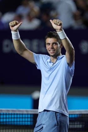 LOS CABOS TENNIS OPEN 2026 LOS CABOS TENNIS OPEN 2026 COLEMAN WONG VS ARTHUR GEA 07 31 2026 LOS CABOS, MEXICO Action photo of Arthur Gea of France during the semifinal match at the 2026 Los Cabos Tennis Open at the Cabo Sports Complex in Baja California, Mexico Action photo of Arthur Gea of France, during the semifinal match of the 2026 Los Cabos Tennis Open held at the Cabo Sports Complex in Baja California, Mexico PHOTO BY IMAGENSHOP PHOTO AGENCY LOS CABOS BAJA CALIFORNIA MEXICO Copyright: xIMAGENSHOPxAGENCIAxFOTOGRAFICAx