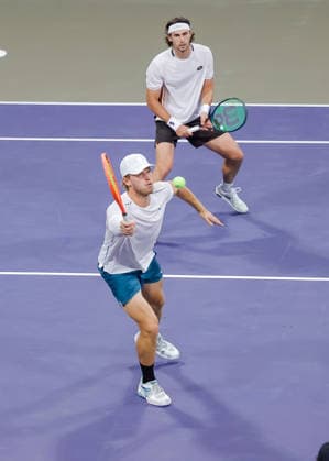 LOS CABOS TENNIS OPEN 2026 LOS CABOS TENNIS OPEN 2026 RYAN SEGGERMAN PATRICK TRHAC VS ORLANDO LUZ RAFAEL MATOS 07 31 2026 LOS CABOS, MEXICO Action photo of Ryan Seggerman and Patrick Trhac during the semifinal match at the 2026 Los Cabos Tennis Open at the Cabo Sports Complex in Baja California, Mexico Action photo of Ryan Seggerman and Patrick Trhac, during the semifinal match of the 2026 Los Cabos Tennis Open held at the Cabo Sports Complex in Baja California, Mexico. PHOTO BY IMAGENSHOP PHOTO AGENCY LOS CABOS BAJA CALIFORNIA MEXICO Copyright: xIMAGENSHOPxAGENCIAxFOTOGRAFICAx