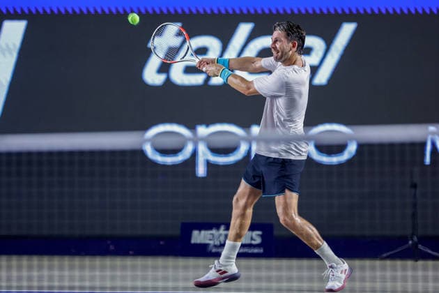 LOS CABOS TENNIS OPEN 2026 LOS CABOS TENNIS OPEN 2026 CAMERON NORRIE VS DENIS SHAPOVALOV 07 31 2026 LOS CABOS, MEXICO Action photo of Cameron Norrie of the United Kingdom during the semifinal match at the 2026 Los Cabos Tennis Open at the Cabo Sports Complex in Baja California, Mexico Action photo of Cameron Norrie of the United Kingdom, during the semifinal match of the 2026 Los Cabos Tennis Open held at the Cabo Sports Complex in Baja California, Mexico. PHOTO BY IMAGENSHOP PHOTO AGENCY LOS CABOS BAJA CALIFORNIA MEXICO Copyright: xIMAGENSHOPxAGENCIAxFOTOGRAFICAx