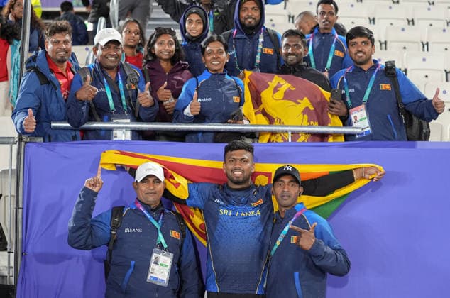 Commonwealth Games Glasgow 2026 - Javelin Gold medallist Rumesh Tharanga Pathirage of Sri Lanka competes in the men s javelin throw final at the Commonwealth Games 2026 at Scotstoun Stadium in Glasgow, Scotland, United Kingdom. Glasgow Scotland United Kingdom  Copyright: xRanjithxKumarx originalFilename:kumar-commonwe260731_npK0U.jpg