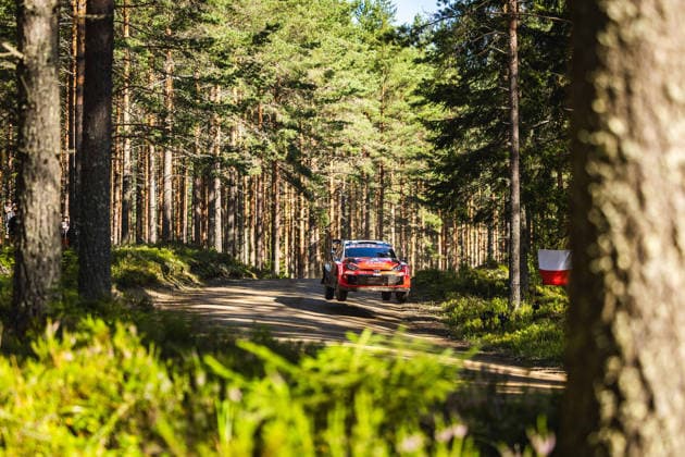 AUTO - WRC, Motorsport Rallye, WM - RALLY FINLAND 2026 18 Takamoto KATSUTA, Aaron JOHNSTON, Toyota GR Yaris Rally1, action during the 2026 Rally Finland, 10th round of the 2026 WRC World Rally Car Championship, from July 30 to August 2, 2026 at Jyvaskyla, Finland - JyvaskylaFinland  Copyright: xNikosxKatikisx