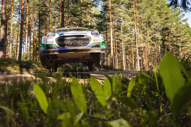 AUTO - WRC, Motorsport Rallye, WM - RALLY FINLAND 2026 55 Joshua MCERLEAN, Eoin TREACY, Ford Puma Rally1, action during the 2026 Rally Finland, 10th round of the 2026 WRC World Rally Car Championship, from July 30 to August 2, 2026 at Jyvaskyla, Finland - JyvaskylaFinland  Copyright: xNikosxKatikisx