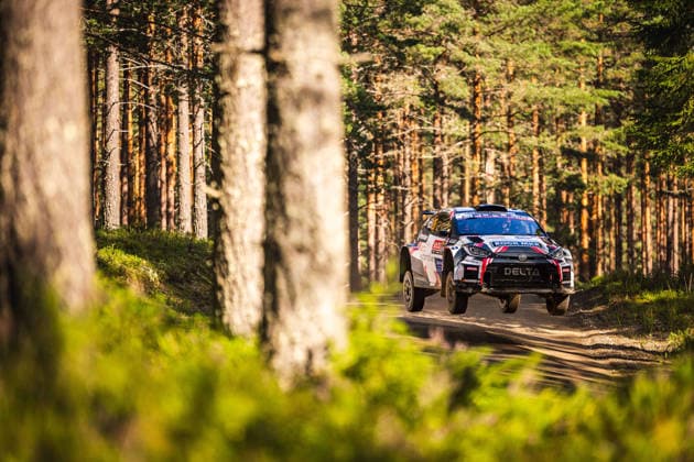 AUTO - WRC, Motorsport Rallye, WM - RALLY FINLAND 2026 26 Teemu SUNINEN, Janni HUSSI, Toyota GR Yaris, action during the 2026 Rally Finland, 10th round of the 2026 WRC World Rally Car Championship, from July 30 to August 2, 2026 at Jyvaskyla, Finland - JyvaskylaFinland  Copyright: xNikosxKatikisx