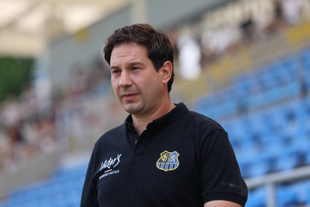 August 1, 2026, Soccer, Men s, Friendly Match, 2026–2027 Season, 1 FC Saarbrücken vs. US Thionville Lusitanos, Coach Argirios Giannikis, 1 FC Saarbrücken, Saarbrücken, Ludwigsparkstadion, Saarland, Germany, DEU Copyright: xSebastianxBachx
