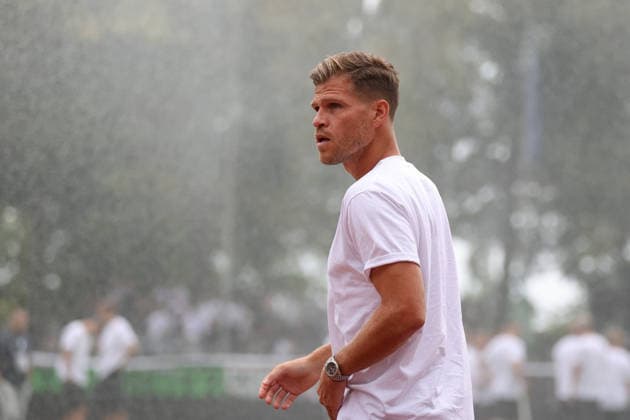 August 1, 2026, Men s Soccer, 2026–2027 Season, Bavarian Regional League, Matchday 2: 1 FC Schweinfurt 1905 vs. TSV 1860 Munich, Florian Niederlechner (1860 Munich), 07 pre-match, individual photo at the Schweinfurt Riedel Bau Arena in the Sachs Stadio, Bavaria, Lower Franconia, Germany