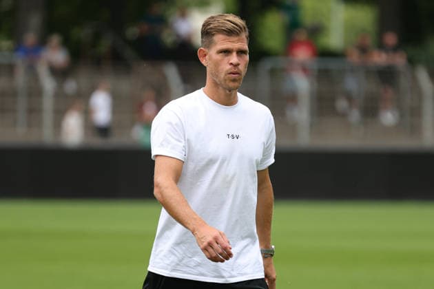 August 1, 2026, Men s Soccer, 2026–2027 Season, Bavarian Regional League, Matchday 2: 1 FC Schweinfurt 1905 vs. TSV 1860 Munich, Florian Niederlechner (1860 Munich), 07, individual photo of the Schweinfurt Riedel Bau Arena at the Sachs Stadio, Bavaria, Lower Franconia, Germany