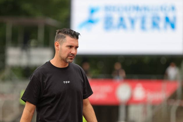 August 1, 2026, Men s Soccer, 2026–2027 Season, Bavarian Regional League, Matchday 2: 1 FC Schweinfurt 1905 vs. TSV 1860 Munich; Head Coach Alper Kayabunar (1860 Munich); individual photo taken at the Schweinfurt Riedel Bau Arena in the Sachs Stadio, Bavaria, Lower Franconia, Germany
